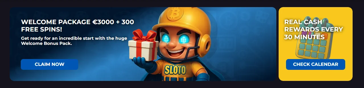 Slotobit Casino Banner